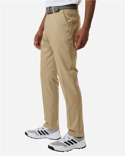 adidas A2021 Men's Golf Tapered Pants - Hemp - OnModelSide