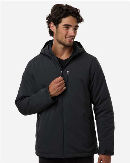 Columbia 216509 Men's Gate Racer™ II Soft Shell Jacket - Black - OnModelFront