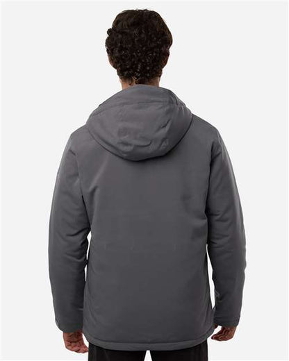 Columbia 216509 Men's Gate Racer™ II Soft Shell Jacket - City Grey - OnModelBack