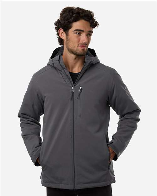 Columbia 216509 Men's Gate Racer™ II Soft Shell Jacket - City Grey - OnModelFront