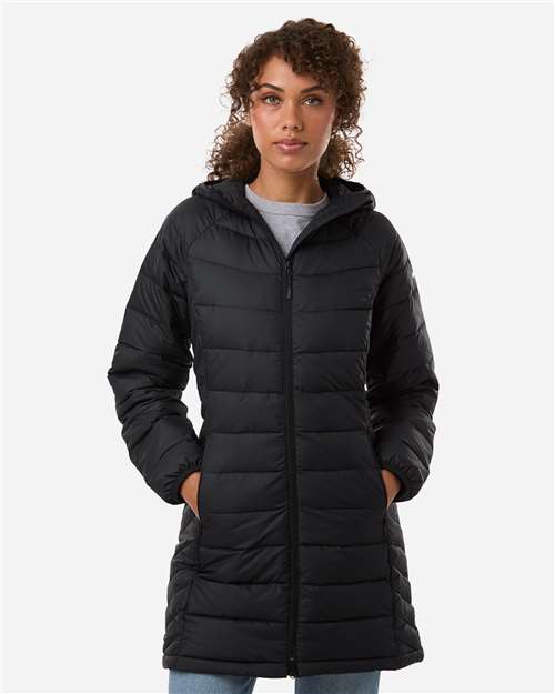 Columbia 217748 Women's Powder Lite™ II Mid Jacket - Black - OnModelFront