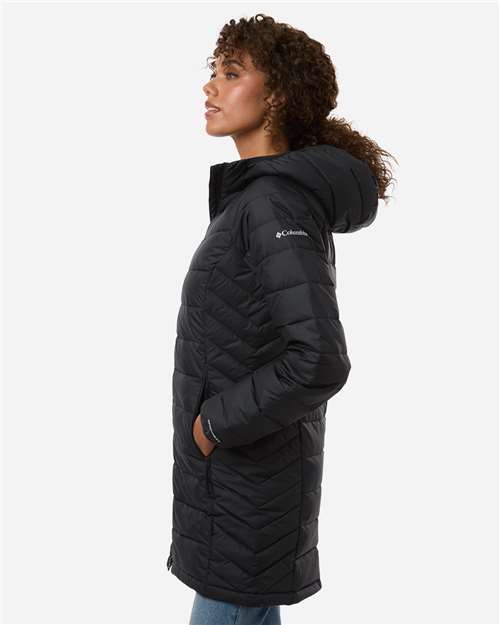 Columbia 217748 Women's Powder Lite™ II Mid Jacket - Black - OnModelSide