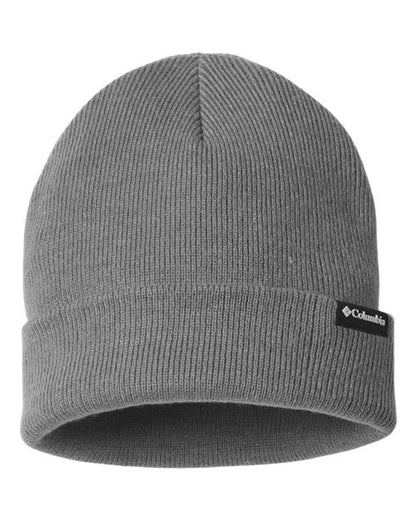 Columbia 216512 City Trek™ Heavyweight Beanie - City Grey Heather - Front