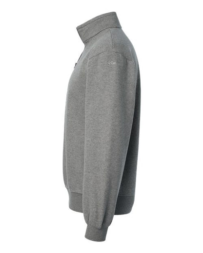 Columbia 216515 Women's Aldermore Half-Zip Pullover - Charcoal Heather - DirectSide