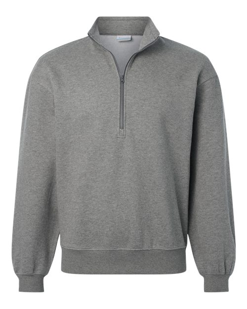 Columbia 216515 Women's Aldermore Half-Zip Pullover - Charcoal Heather - Front