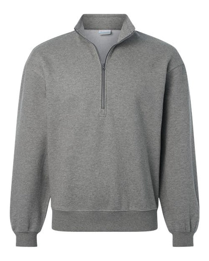 Columbia 216515 Women's Aldermore Half-Zip Pullover - Charcoal Heather - Front