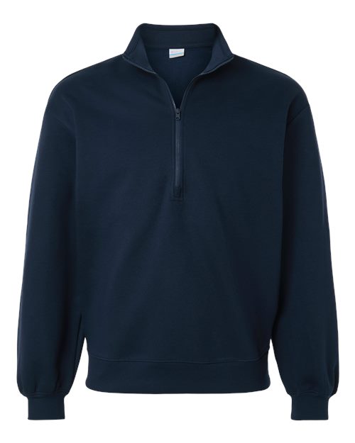 Columbia 216515 Women's Aldermore Half-Zip Pullover - Collegiate Navy - Front