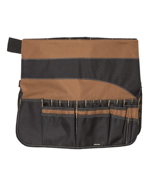 DRI DUCK 1400DD Bucket Tool Bag - Saddle - Back