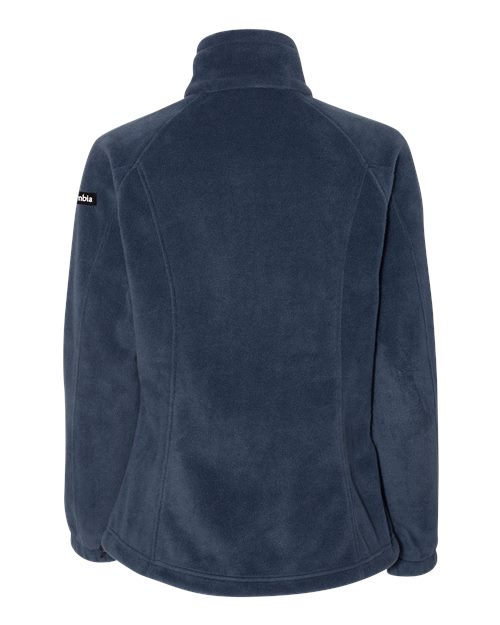 Columbia 212470 Women’s Benton Springs™ Fleece Full-Zip Jacket - Collegiate Navy - Back