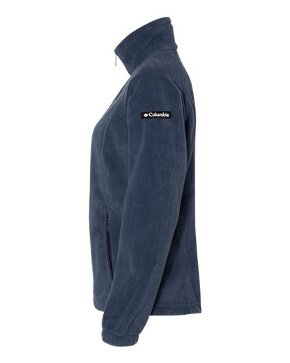 Columbia 212470 Women’s Benton Springs™ Fleece Full-Zip Jacket - Collegiate Navy - DirectSide