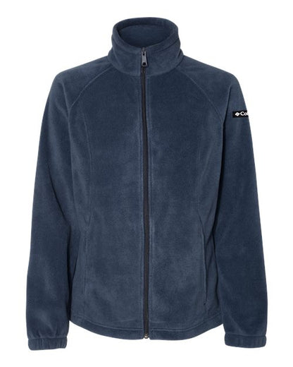 Columbia 212470 Women’s Benton Springs™ Fleece Full-Zip Jacket - Collegiate Navy - Front
