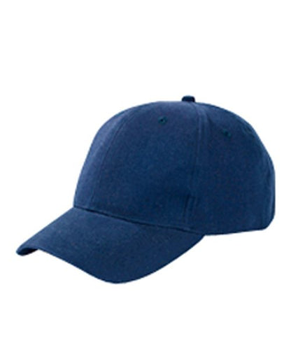 Big Accessories BX002 Brushed Twill Cap - style view