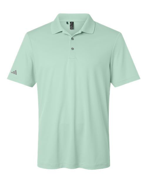 adidas A230 Men's Performance Polo - Clear Mint - Front