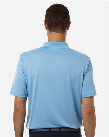 adidas A230 Men's Performance Polo - Team Light Blue - OnModelBack