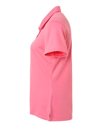 adidas A231 Women's Performance Polo - Bliss Pink - DirectSide