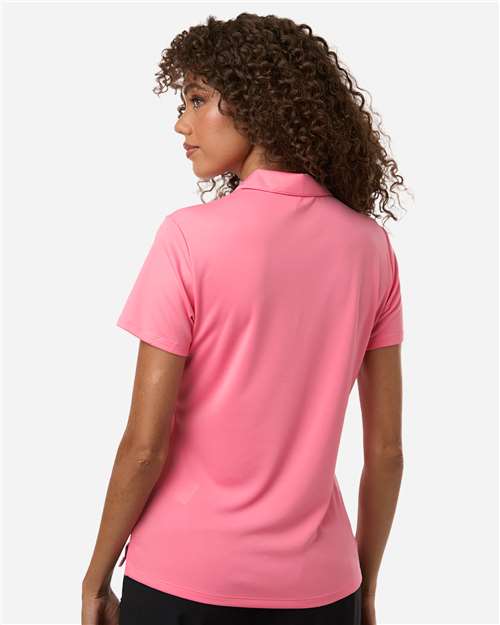adidas A231 Women's Performance Polo - Bliss Pink - OnModelBack