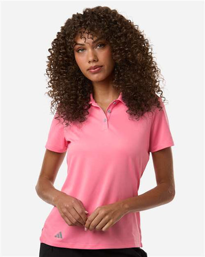 adidas A231 Women's Performance Polo - Bliss Pink - OnModelFront