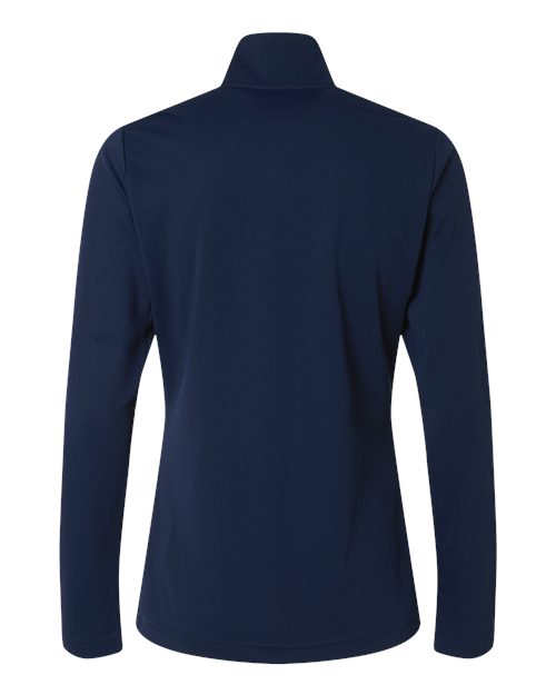 adidas A400 Women's Lightweight Quarter-Zip Pullover - Collegiate Navy - Back