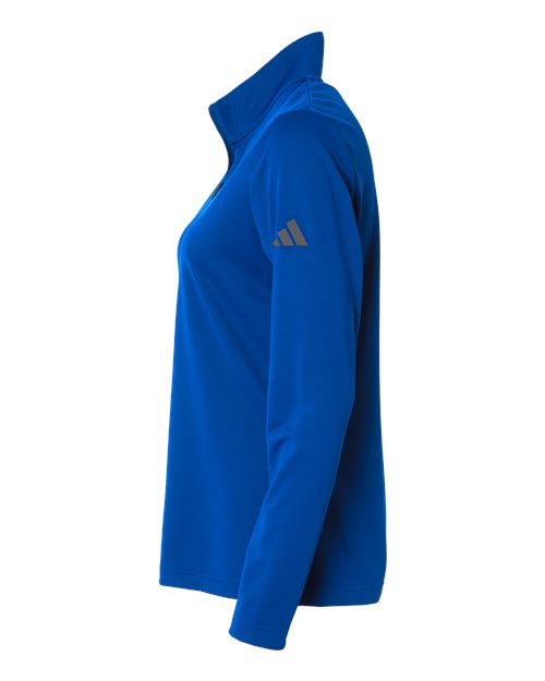 adidas A400 Women's Lightweight Quarter-Zip Pullover - Collegiate Royal - DirectSide
