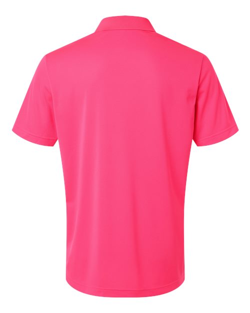 adidas A430 Men's Performance Piqué Polo - Lucid Pink - Back