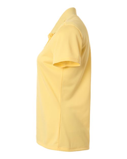 adidas A431 Women's Performance Piqué Polo - Almost Yellow - DirectSide
