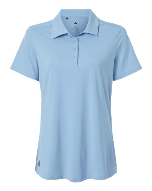 adidas A515 Women's Ultimate365 Solid Polo - Clear Sky - Front