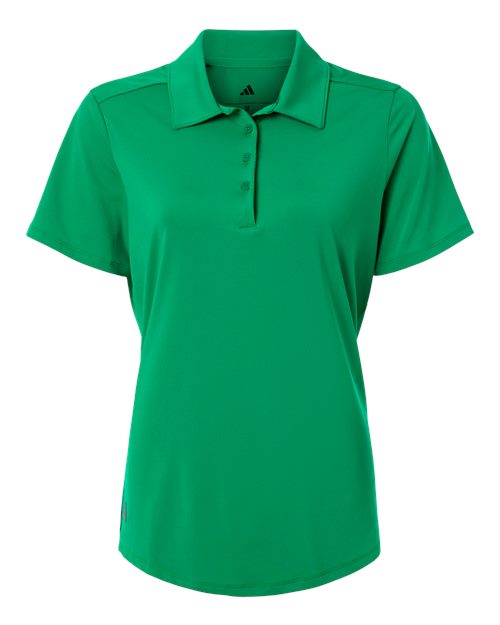 adidas A515 Women's Ultimate365 Solid Polo - Court Green - Front