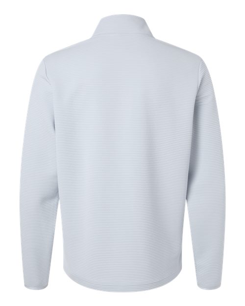 adidas A588 Men's Spacer Quarter-Zip Pullover - Halo Blue - Back
