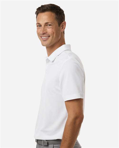 adidas A719 Men's Performance 3-Stripes Climacool Polo - White - OnModelSide