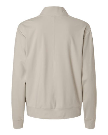 adidas A1002 Women's Ultimate365 Quarter-Zip Pullover - Wonder Alumina - Back