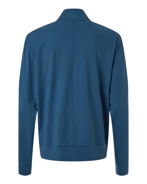 adidas A1002 Women's Ultimate365 Quarter-Zip Pullover - Dusky Petrol - Back
