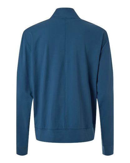 adidas A1002 Women's Ultimate365 Quarter-Zip Pullover - Dusky Petrol - Back