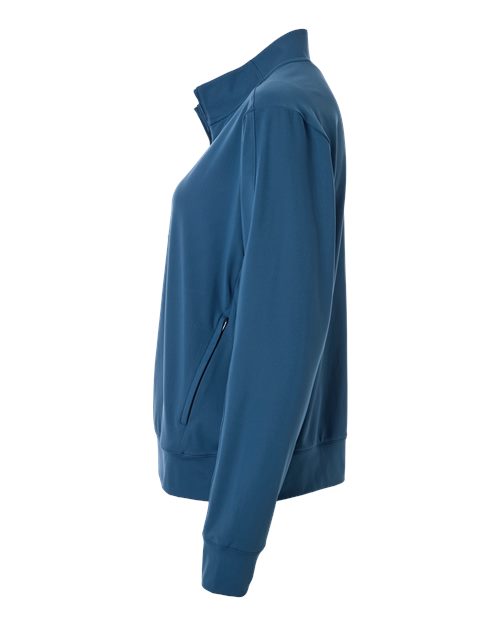 adidas A1002 Women's Ultimate365 Quarter-Zip Pullover - Dusky Petrol - DirectSide