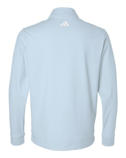adidas A2017 Men's Ultimate365 Classic Quarter-Zip Pullover - Crystal Sky - Back