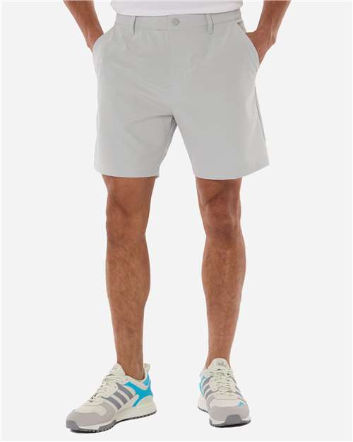 adidas A2025 Men's Ultimate365 7" Golf Shorts - Grey Two - OnModelFront
