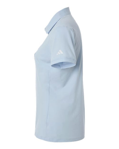 adidas A1016 Women's Ultimate365 Tour Twistknit Polo - Crystal Sky - DirectSide