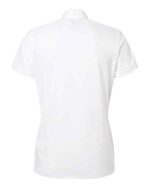adidas A1016 Women's Ultimate365 Tour Twistknit Polo - White - Back