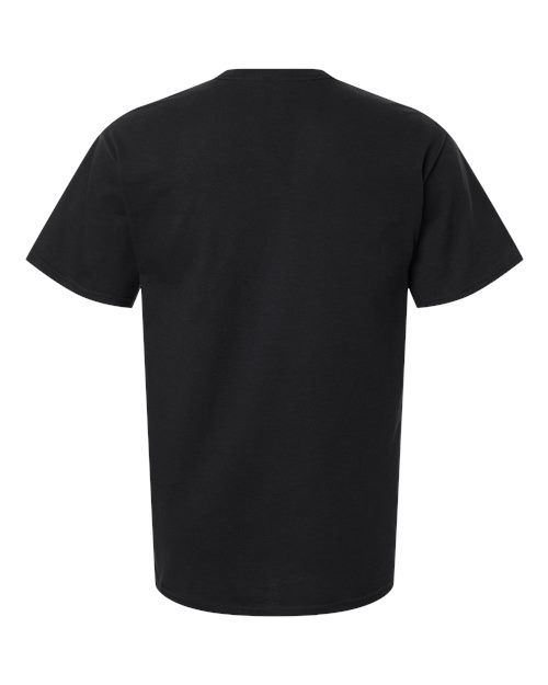 Champion CH1000 Unisex Jersey T-Shirt - Black - Back