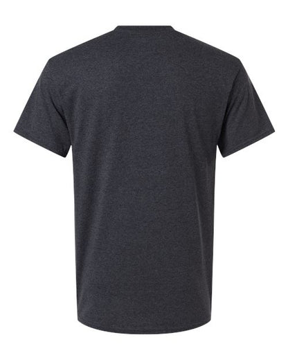 Champion CH1000 Unisex Jersey T-Shirt - Charcoal Heather - Back