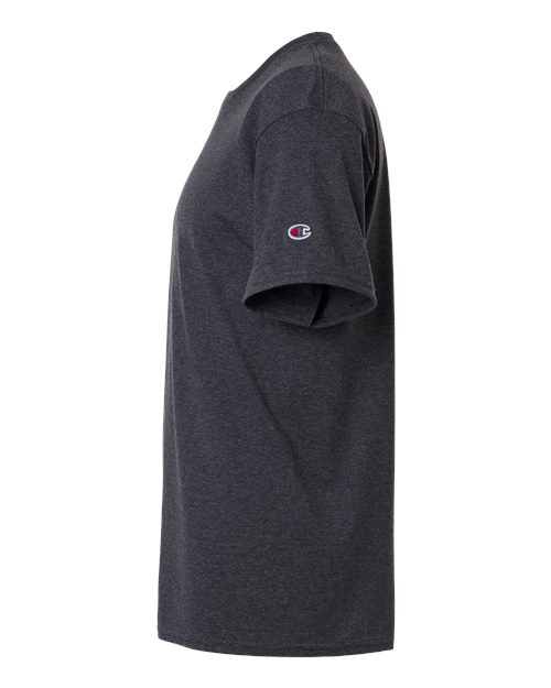 Champion CH1000 Unisex Jersey T-Shirt - Charcoal Heather - DirectSide