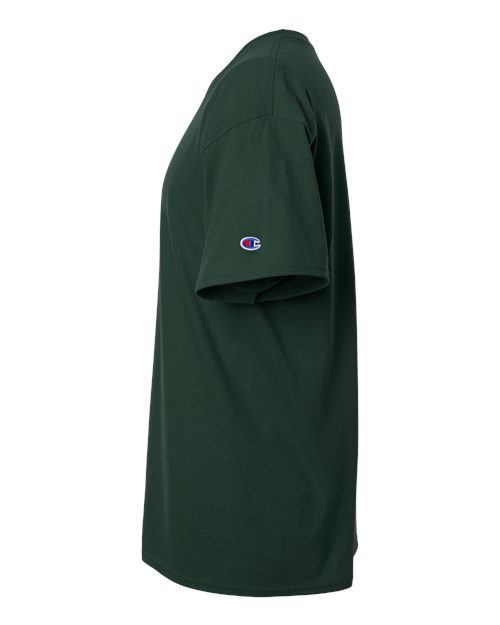 Champion CH1000 Unisex Jersey T-Shirt - Dark Green - DirectSide