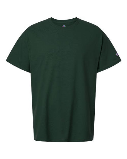 Champion CH1000 Unisex Jersey T-Shirt - Dark Green - Front