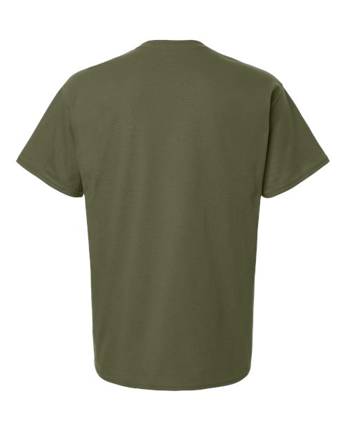 Champion CH1000 Unisex Jersey T-Shirt - Fresh Olive - Back