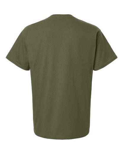 Champion CH1000 Unisex Jersey T-Shirt - Fresh Olive - Back