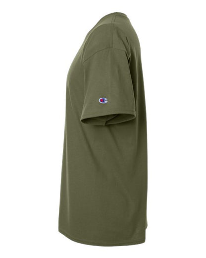 Champion CH1000 Unisex Jersey T-Shirt - Fresh Olive - DirectSide