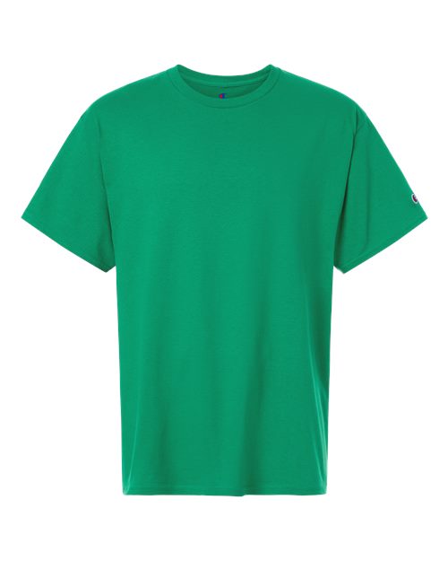 Champion CH1000 Unisex Jersey T-Shirt - Kelly Green - Front