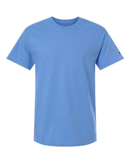 Champion CH1000 Unisex Jersey T-Shirt - Light Blue - Front