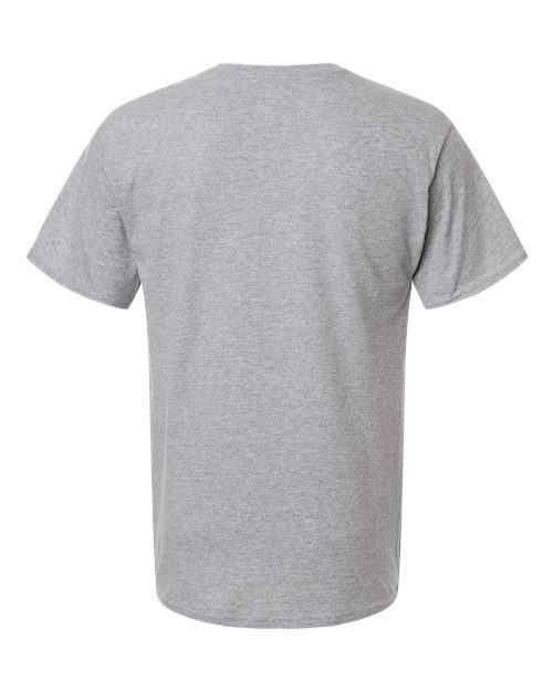 Champion CH1000 Unisex Jersey T-Shirt - Light Steel - Back