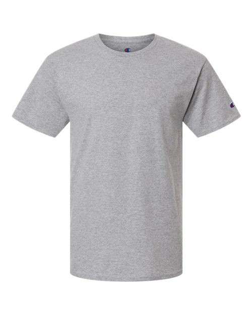 Champion CH1000 Unisex Jersey T-Shirt - Light Steel - Front