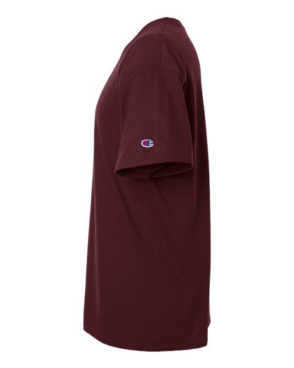 Champion CH1000 Unisex Jersey T-Shirt - Maroon - DirectSide